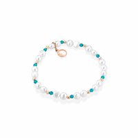 Bracciale Lelune Donna LELUNE GLAMOUR in Argento Perla LGBR560.2